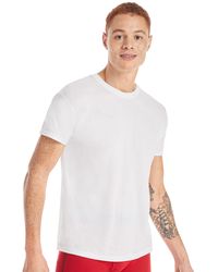 White Undershirts and vests for Men | Lyst