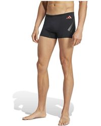 adidas - Ripstream Boxer-Badehose Black/Lucid Red M/L - Lyst