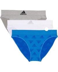 adidas - Seamless Bikini Underwear 3-pack - Lyst