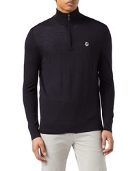 Ted Baker Cotton Rebal 1/4 Zip 