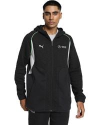 PUMA - Veste de survêtement à Capuche Mercedes-AMG Petronas F1® M Black - Lyst