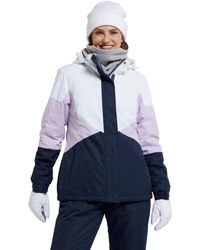 Mountain Warehouse - Moon Womens Ski Jacket - Snowproof, Adjustable Hood - Ideal For Sports, Skiing, Snowboarding Lilac 16 - Lyst