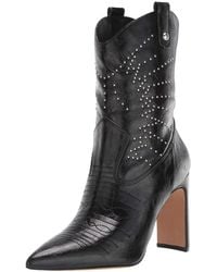 jessica simpson high heel cowboy boots
