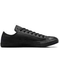 Converse - Chuck Taylor All Star Mono Hi Sneakers Zwart Hoge Sneakers Shoes - Lyst
