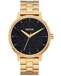 Nixon Analog Quarz Uhr mit Edelstahl Armband A0992478-00 - Mettallic