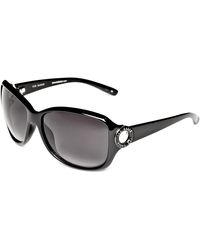 Ted Baker - Tb1207 Oversized Sunglasses Black One Size - Lyst