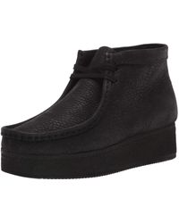 clarks black boots sale
