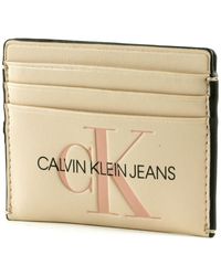 Calvin Klein - CKJ Sculpted Mono Cardcase 6CC Muslin - Lyst