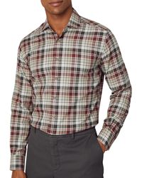 Hackett - Flannel Country Check Shirt - Lyst