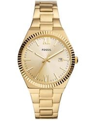 Fossil - Scarlette Watch Es5299 Stainless Steel (Archived) - Lyst