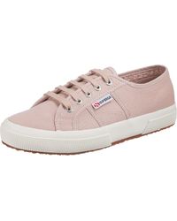 Superga - 2750 Cotu Classic Sneakers Rosa Da Donna In 100% Cotone - EUR 37 - Lyst
