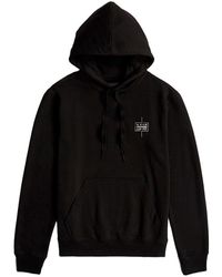 G-Star - Logo Regular Hooded Long Sleeve Sweater - Lyst