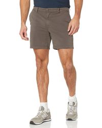 Goodthreads Slim-fit 7" Flat-front Comfort Stretch Chino Short - Grey