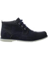 Timberland - Bartram Lace-up Blue Nubuck Leather S Shoes 6863b_navy - Lyst