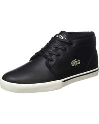 chaussure montante lacoste