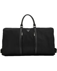 Guess - Pisa Double Zip Weekender Black - Lyst
