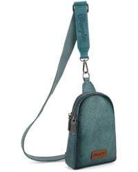 Wrangler - Crossbody Sling Backpack Sling Bag For Leather Fanny Pack Chest Bag - Lyst