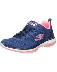 skechers burst tr mujer azul