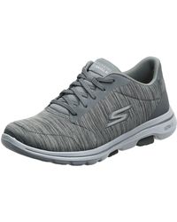 Skechers Go Walk 5-124147 Sneaker in Navy/White (Blue) - Save 66% - Lyst
