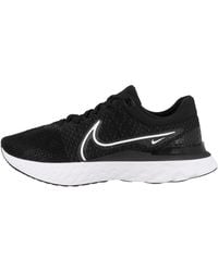Nike - React Infinity Run FK3 Chaussures de sport pour homme Chaussures de course Chaussures de course Noir Sport - Lyst