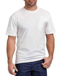 Dickies - Big-tall Short Sleeve Heavweight Crew Neck Big-tall Shirt - Lyst