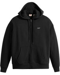 Levi's - Everyday Zip Hoodie Felpa con Cappuccio - Lyst