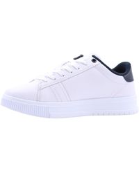 Tommy Hilfiger - Cupsole Supercup Leather Trainers - Lyst