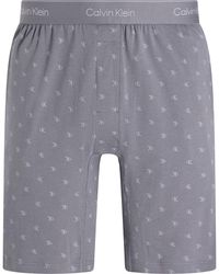 Calvin Klein - Pyjama Shorts Voor - Lyst
