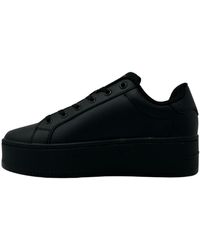Tommy Hilfiger - Sneakers Basse Flatform Essential EN0EN02426 Nero 37 - Lyst