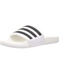 adidas fluffy slides