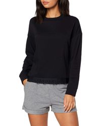 Calvin Klein L/s Sweatshirt Calzamaglia Termica - Nero