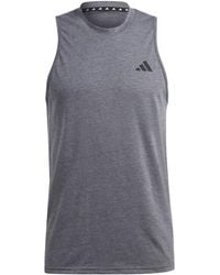 adidas - Training Essentials Feel Ready Logo Sleeveless T-shirt - Lyst