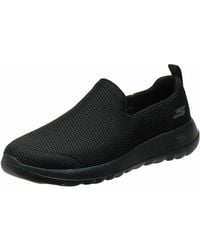 Skechers - Go Walk Max 54626 Extra Wide Sneaker Black Black Bbk - Lyst