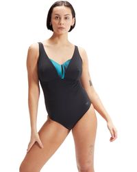 Speedo - Shaping Printed Opusgem Dd+ 1 Piece Swimsuit | Shapewear | Beach And Holiday Swimwear - Lyst