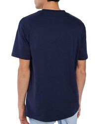 Springfield - , T-shirts, S, Donkerblauw, Blauw, S - Lyst