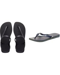 Havaianas - , , Flash Urban, Beach Sandals, Black, 6/7 Uk Brasil Logo Flip Flops, Navy Blue, 6/7 Uk - Lyst
