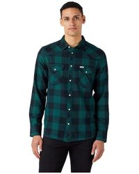 Wrangler - Ls Western Shirt - Lyst