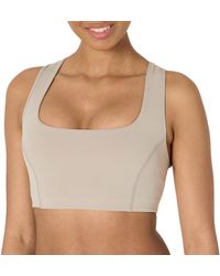 Amazon Essentials - Active Formflex Buttery Soft Light Support Square Neck Racerback Sports Bra - Lyst