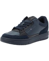 Tommy Hilfiger - Cupsole Sneaker Basket Core Leather Mix Schuhe - Lyst