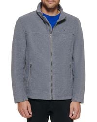 Tommy Hilfiger - Classic Zip Front Polar Fleece Jacket - Lyst