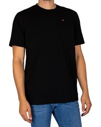 DIESEL - T-shirt With Micro-embroidered Logo - Lyst