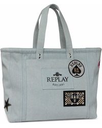 Replay - Tasche aus Baumwolle - Lyst