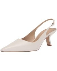 Sam Edelman - Bianka Sling Pump Bright White 9.5 Medium - Lyst