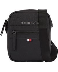 Tommy Hilfiger - Essential Pu Mini Reporter Shoulder Bag Small - Lyst