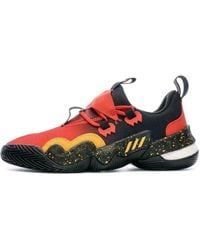 adidas - Trae Young 1 Basketball Shoes Black/red - Lyst