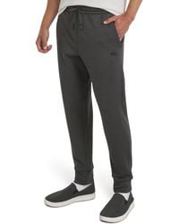 Quiksilver - Regular Fit Active Performance Heavyweight Jacquard Mesh And Polar Fleece Jogger Pants Sweatpants - Lyst