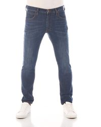 Lee Jeans - ® --Jeans Jeanshose Luke Slim Fit Tapered Denim Hose mit Stretch - Lyst