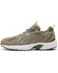 PUMA - MILENIO TECH Suede Sneaker - Lyst