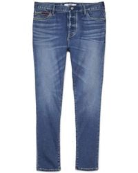 Tommy Hilfiger Jeans mit Tapered-Fit für Herren - Bis 51% Rabatt auf Lyst.de