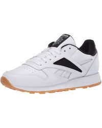 Reebok Classic Leather Sneakers for Men - Up to 60% off | Lyst